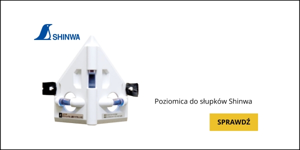 Poziomica do słupków Shinwa